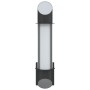 Aplique de exterior de acero inoxidable negro de , Iluminación de exterior - Ref: Foro24-4006294, Precio: 29,80 €, Descuento: %