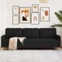 Sofá de 3 plazas de tela negro 210 cm de , Sofás - Ref: Foro24-4007418, Precio: 300,61 €, Descuento: %