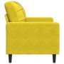 Sillón de terciopelo amarillo 60 cm by , Sofas - Ref: Foro24-4007610, Price: 150,91 €, Discount: %