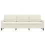 Sofá de 3 plazas terciopelo color crema 210 cm de , Sofás - Ref: Foro24-4007652, Precio: 310,81 €, Descuento: %
