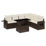 Juego de sofás de jardín 7 piezas con cojines ratán PE marrón de , Conjuntos de jardín - Ref: Foro24-3267933, Precio: 519,09 ...