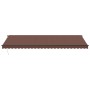Toldo retráctil manual marrón 600x300 cm de , Toldos - Ref: Foro24-3310221, Precio: 399,34 €, Descuento: %