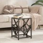 Mesa de centro acero superficie vidrio transparente 30x30x41 cm de , Mesas de centro - Ref: Foro24-845988, Precio: 30,67 €, D...