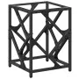 Mesa de centro acero superficie vidrio transparente 30x30x41 cm de , Mesas de centro - Ref: Foro24-845988, Precio: 30,67 €, D...