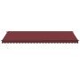 Toldo retráctil manual burdeos 600x350 cm de , Toldos - Ref: Foro24-3215010, Precio: 601,93 €, Descuento: %