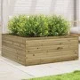 Jardinera de madera de pino impregnada 110x110x46 cm de , Maceteros y jardineras - Ref: Foro24-3282438, Precio: 219,14 €, Des...