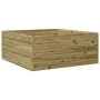 Jardinera de madera de pino impregnada 110x110x46 cm de , Maceteros y jardineras - Ref: Foro24-3282438, Precio: 219,14 €, Des...