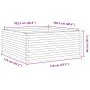 Jardinera de madera de pino impregnada 110x110x46 cm de , Maceteros y jardineras - Ref: Foro24-3282438, Precio: 219,14 €, Des...