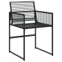 Set de comedor de jardín 13 pzas ratán sintético negro de , Conjuntos de jardín - Ref: Foro24-3295040, Precio: 771,98 €, Desc...