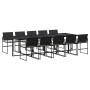Set de comedor jardín 11 pzas con cojines ratán sintético negro de , Conjuntos de jardín - Ref: Foro24-3295061, Precio: 716,2...
