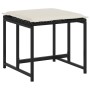 Set de comedor de jardín 9 pzas y cojines ratán sintético negro de , Conjuntos de jardín - Ref: Foro24-3295068, Precio: 362,3...