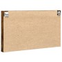 Vitrina de madera de ingeniería roble ahumado 100x8,5x58 cm de , Estantes y estanterías - Ref: Foro24-847944, Precio: 46,91 €...