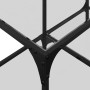 Mesa de centro superficie de vidrio acero 78,5x40x40 cm de , Mesas de centro - Ref: Foro24-845976, Precio: 48,84 €, Descuento: %