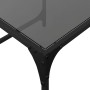 Mesas de centro apilables y tapa de vidrio 2 pzas acero negro de , Mesas de centro - Ref: Foro24-845983, Precio: 50,42 €, Des...