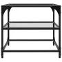 Mesa de centro superficie de vidrio 2 uds acero 50x50x45 cm de , Mesas de centro - Ref: Foro24-846007, Precio: 65,69 €, Descu...