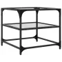 Mesa de centro superficie de vidrio 2 uds acero 50x50x45 cm de , Mesas de centro - Ref: Foro24-846007, Precio: 65,69 €, Descu...