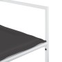 Juego de comedor de jardín 9 pzas con cojines textilene blanco de , Conjuntos de jardín - Ref: Foro24-3295105, Precio: 521,18...