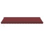 Toldo retráctil automático con luces LED burdeos 600x300 cm de , Toldos - Ref: Foro24-3310202, Precio: 688,64 €, Descuento: %