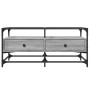 Mesa de centro tapa de vidrio acero gris Sonoma 98,5x50x45 cm de , Mesas de centro - Ref: Foro24-846047, Precio: 97,21 €, Des...