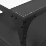 Mueble TV cristal y madera ingeniería negro 98x35x51 cm de , Muebles TV - Ref: Foro24-846064, Precio: 76,81 €, Descuento: %