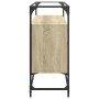 Aparador cristal y madera ingeniería roble Sonoma 98x35x81 cm de , Aparadores - Ref: Foro24-846070, Precio: 97,99 €, Descuent...