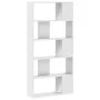Librería 5 estantes madera ingeniería blanco 80,5x23,5x162,5 cm de , Librerías y estanterías - Ref: Foro24-852771, Precio: 48...