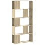Librería de 5 niveles madera roble Sonoma 80,5x23,5x162,5 cm de , Librerías y estanterías - Ref: Foro24-852773, Precio: 69,64...
