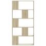 Librería de 5 niveles madera roble Sonoma 80,5x23,5x162,5 cm de , Librerías y estanterías - Ref: Foro24-852773, Precio: 69,64...