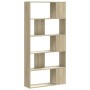 Librería de 5 niveles madera roble Sonoma 80,5x23,5x162,5 cm de , Librerías y estanterías - Ref: Foro24-852773, Precio: 69,64...