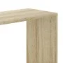 Librería de 5 niveles madera roble Sonoma 80,5x23,5x162,5 cm de , Librerías y estanterías - Ref: Foro24-852773, Precio: 68,75...