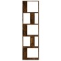 Librería de 5 niveles madera ingeniería roble ahumado de , Librerías y estanterías - Ref: Foro24-852784, Precio: 52,51 €, Des...