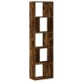 Librería de 5 niveles madera ingeniería roble ahumado de , Librerías y estanterías - Ref: Foro24-852784, Precio: 52,51 €, Des...