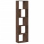 Librería de 5 niveles madera de ingeniería marrón roble de , Librerías y estanterías - Ref: Foro24-852786, Precio: 55,54 €, D...