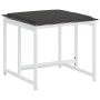 Juego de comedor de jardín 9 pzas con cojines textilene blanco de , Conjuntos de jardín - Ref: Foro24-3295113, Precio: 342,44...