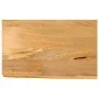 Tablero de mesa borde natural madera maciza mango 60x40x2,5 cm by , Table tops - Ref: Foro24-370440, Price: 46,11 €, Discount: %