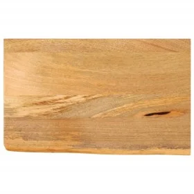 Tablero de mesa borde natural madera maciza mango 50x20x3,8 cm by , Table tops - Ref: Foro24-370463, Price: 21,49 €, Discount: %