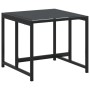Juego de comedor de jardín 13 piezas textileno negro de , Conjuntos de jardín - Ref: Foro24-3295130, Precio: 545,18 €, Descue...