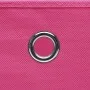 Cajas de almacenamiento con tapas 10 uds 28x28x28 cm rosa de vidaXL, Cestas para almacenaje - Ref: Foro24-325206, Precio: 53,...