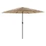Sombrilla de jardín con poste de acero marrón 248x248x248 cm de , Sombrillas - Ref: Foro24-4005089, Precio: 114,01 €, Descuen...