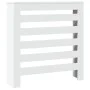 Cubierta de radiador madera de ingeniería blanco 78x20x82 cm de , Accesorios para radiadores de calefacción - Ref: Foro24-852...