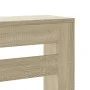 Cubierta de radiador madera ingeniería roble Sonoma 78x20x82 cm de , Accesorios para radiadores de calefacción - Ref: Foro24-...