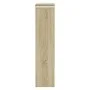 Cubierta de radiador madera color roble Sonoma 205x21,5x83,5 cm de , Accesorios para radiadores de calefacción - Ref: Foro24-...