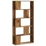 Librería 5 niveles madera color envejecido 80,5x23,5x162,5 cm de , Librerías y estanterías - Ref: Foro24-852778, Precio: 68,9...