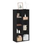 Estantería de madera de ingeniería negra 50x25x105 cm de , Librerías y estanterías - Ref: Foro24-852790, Precio: 60,78 €, Des...