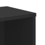 Estantería de madera de ingeniería negra 50x25x105 cm de , Librerías y estanterías - Ref: Foro24-852790, Precio: 60,78 €, Des...