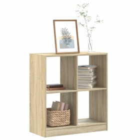 Estantería madera de ingeniería roble Sonoma 68,5x32x75 cm de , Librerías y estanterías - Ref: Foro24-852809, Precio: 50,74 €...