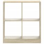 Estantería madera de ingeniería roble Sonoma 68,5x32x75 cm de , Librerías y estanterías - Ref: Foro24-852809, Precio: 50,74 €...