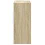 Estantería madera de ingeniería roble Sonoma 68,5x32x75 cm de , Librerías y estanterías - Ref: Foro24-852809, Precio: 50,74 €...