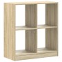 Estantería madera de ingeniería roble Sonoma 68,5x32x75 cm de , Librerías y estanterías - Ref: Foro24-852809, Precio: 50,74 €...