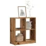 Estantería de madera ingeniería color envejecido 68,5x32x75 cm de , Librerías y estanterías - Ref: Foro24-852814, Precio: 50,...
